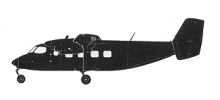 Silhouette image of generic AN28 model; specific model in this crash may look slightly different