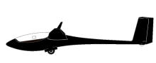 Silhouette image of generic AS24 model; specific model in this crash may look slightly different