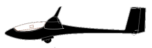 Silhouette image of generic AS28 model; specific model in this crash may look slightly different