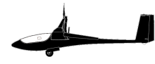Silhouette image of generic AS31 model; specific model in this crash may look slightly different