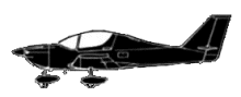 Silhouette image of generic ASTO model; specific model in this crash may look slightly different