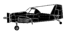 Silhouette image of generic AT3P model; specific model in this crash may look slightly different