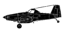 Silhouette image of generic AT8T model; specific model in this crash may look slightly different