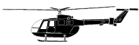 Silhouette image of generic B105 model; specific model in this crash may look slightly different