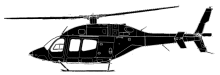 Silhouette image of generic B429 model; specific model in this crash may look slightly different
