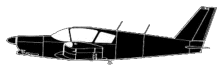 Silhouette image of generic CE43 model; specific model in this crash may look slightly different