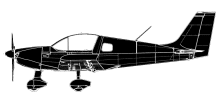 Silhouette image of generic D6SL model; specific model in this crash may look slightly different