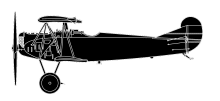 Silhouette image of generic D7 model; specific model in this crash may look slightly different