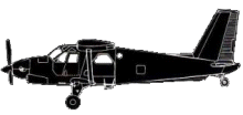 Silhouette image of generic DH2T model; specific model in this crash may look slightly different