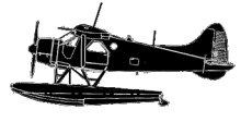 Silhouette image of generic DHC2 model; specific model in this crash may look slightly different