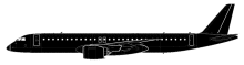 Silhouette image of generic E295 model; specific model in this crash may look slightly different