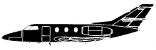 Silhouette image of generic FA10 model; specific model in this crash may look slightly different