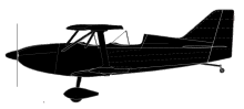 Silhouette image of generic FK12 model; specific model in this crash may look slightly different