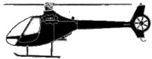Silhouette image of generic G2CA model; specific model in this crash may look slightly different