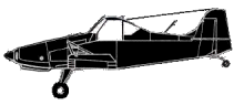 Silhouette image of generic GA20 model; specific model in this crash may look slightly different