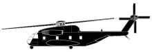 Silhouette image of generic H53 model; specific model in this crash may look slightly different