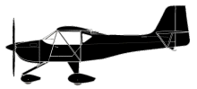 Silhouette image of generic KFAB model; specific model in this crash may look slightly different