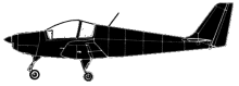 Silhouette image of generic KP2 model; specific model in this crash may look slightly different