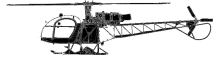 Silhouette image of generic LAMA model; specific model in this crash may look slightly different