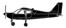 Silhouette image of generic MC01 model; specific model in this crash may look slightly different