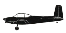 Silhouette image of generic P19 model; specific model in this crash may look slightly different