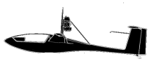 Silhouette image of generic PK20 model; specific model in this crash may look slightly different
