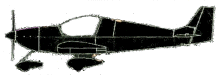 Silhouette image of generic PT80 model; specific model in this crash may look slightly different