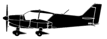 Silhouette image of generic R100 model; specific model in this crash may look slightly different