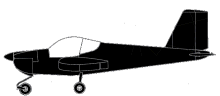 Silhouette image of generic RV12 model; specific model in this crash may look slightly different