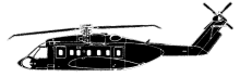 Silhouette image of generic S92 model; specific model in this crash may look slightly different