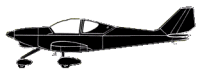 Silhouette image of generic STRM model; specific model in this crash may look slightly different