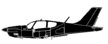 Silhouette image of generic TB21 model; specific model in this crash may look slightly different