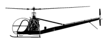 Silhouette image of generic UH12 model; specific model in this crash may look slightly different