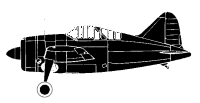 Silhouette image of generic f2a model; specific model in this crash may look slightly different
