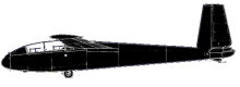Silhouette image of generic ll13 model; specific model in this crash may look slightly different