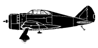 Silhouette image of generic p43 model; specific model in this crash may look slightly different