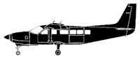 Cessna 208B Grand Caravan silhoutte